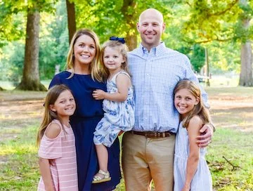 Dr. Stephen Booth with his family
